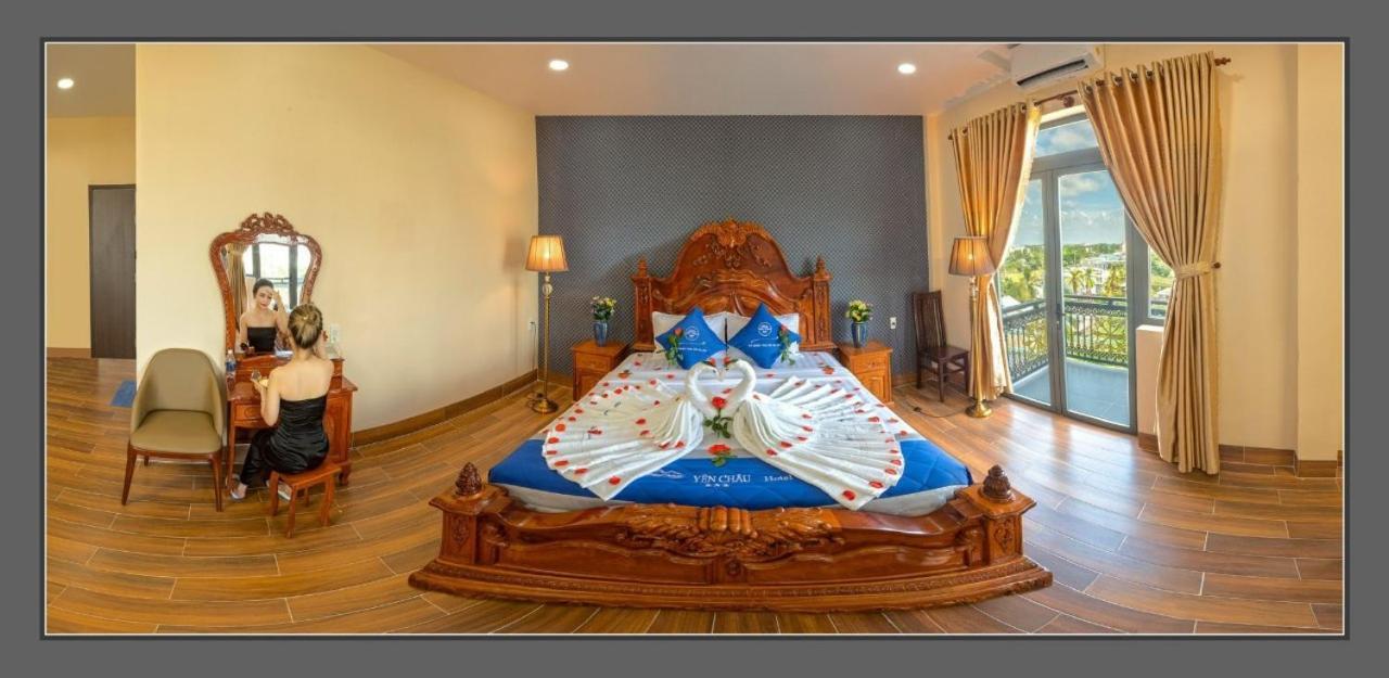 Khach San Yen Chau Hotel Чау Док Екстериор снимка
